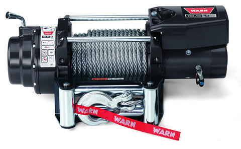 16.5ti Thermometric - Warn Winch,16500 lb.- w/Roller Fairlead, Wire Rope