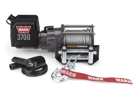 3700 DC - Winch - 3700 lbs./1680 kg - 1.9 HP Permanent Magnet Motor - 43 ft. Wire Rope