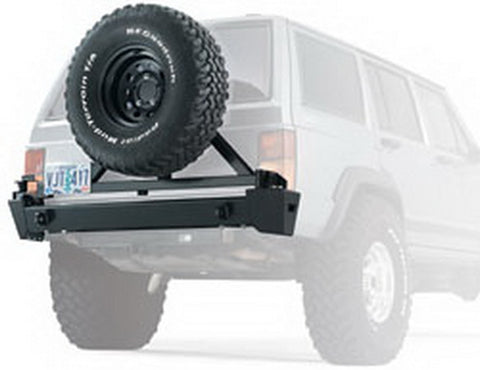 XJ - Rear Bumper - Will Not Accept Tire Carrier