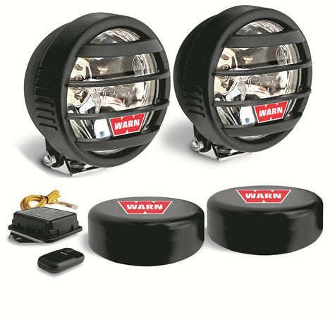 W350F Fog Light Kit - Incl. Two Lights - Mounting Hardware - Wireless Control - Transmitter - Wiring - Rock Guards And Covers