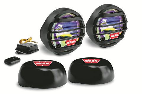 W650F Fog Light Kit - Incl. Two Lights - Mounting Hardware - Wireless Control - Transmitter - Wiring - Rock Guards And Covers