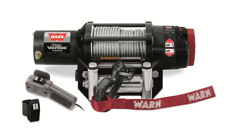 ProVantage 4500 - Warn  Winch - 4500 lb., W/Roller Fairlead, Wire Rope