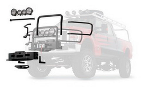 Gen II Trans4mer - Winch Carrier -  REQUIRED -  Black - FITS: PowerPlant HP&HD, Zeon, VR , 9.5, XD9i,XD9,M8 - Requires Bracket Kit