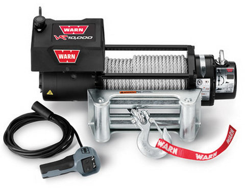 VR10000 - Warn Winch, 10000 lb. - W/Roller Fairlead, Wire Rope