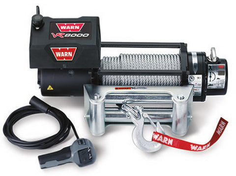VR8000 - Warn Winch - 8000 lb. W/Roller Fairlead, Wire Rope VR8000 - Warn Winch - 8000 lb. W/Roller Fairlead, Wire Rope