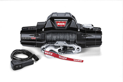 ZEON 10 S - Warn Winch - 10000 lb w/synthetic Rope